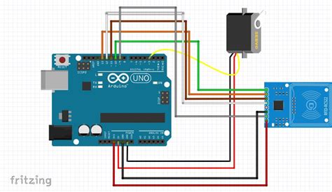 rfid reader servo|arduino servo motor wiring diagram.